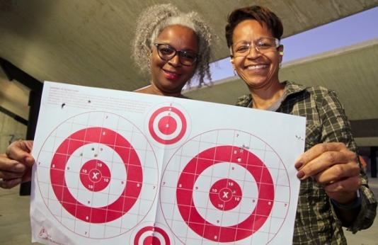 two women with target