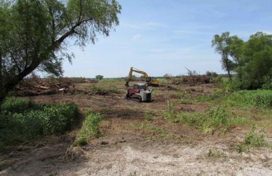 Crews work to complete renovations at Schell-Osage Conservation Area
